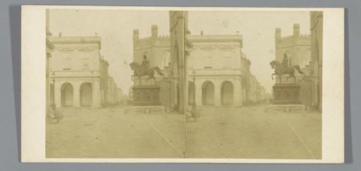 Equestrian statue of William of Orange near the Paleis Noordeinde, The Hague