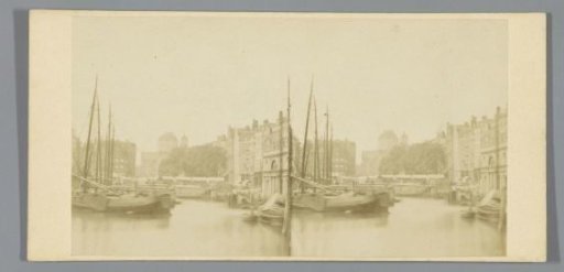 View of the Steigersgracht, seen from the Grotemarkt, Rotterdam