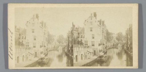 Houses on the Donkere Gaard and the Oudegracht, Utrecht