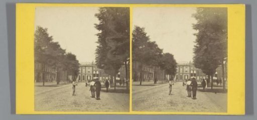 View of the Kneuterdijk in The Hague
