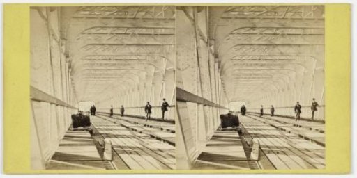 Men on the railway bridge near Culemborg