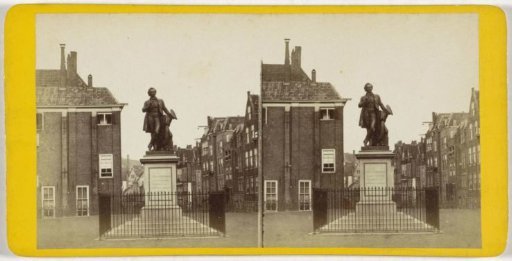 Statue of Ary Scheffer in Dordrecht