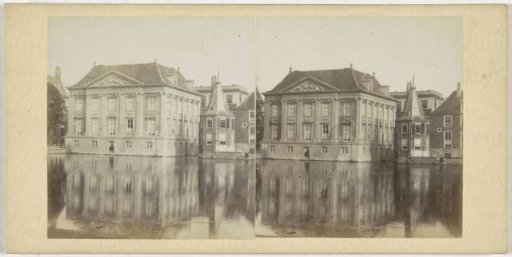 View of the Hofvijver and the Mauritshuis in The Hague