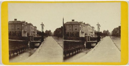 View of the Zeestraat seen from the Javastraat in The Hague