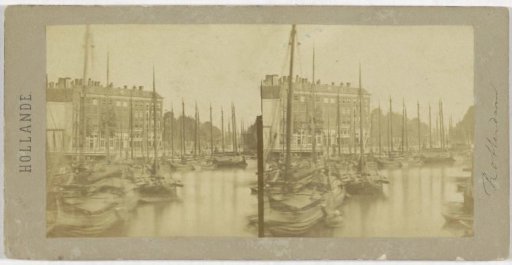 View of the Oude Haven in Rotterdam