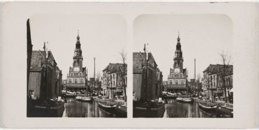 View of the Waag in Alkmaar