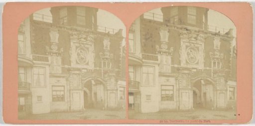 Passage of the Groothoofdspoort in Dordrecht