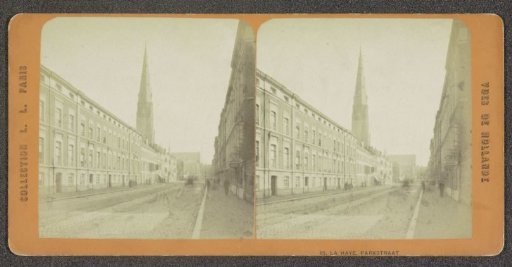 View of the Parkstraat in The Hague