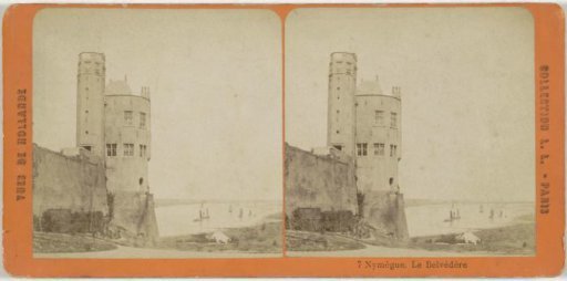 View of the Belvédère Watchtower in Nijmegen