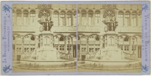 Statue of Egmont and Horn in Brussels