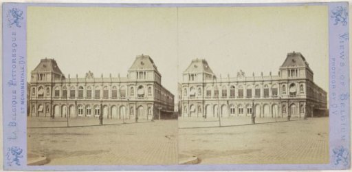 Station building of Gare du Nord in Brussels