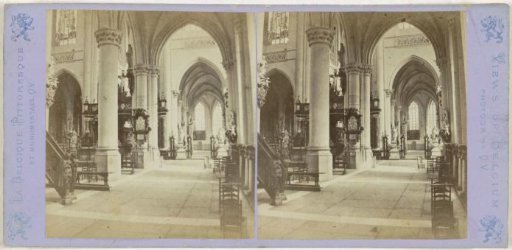 Interior of the St. James's Church in Antwerp