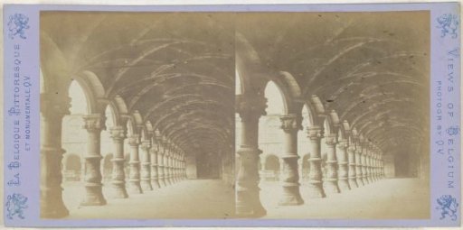 Gallery in the Courtyard of the Palace of the Prince-Bishops in Liège