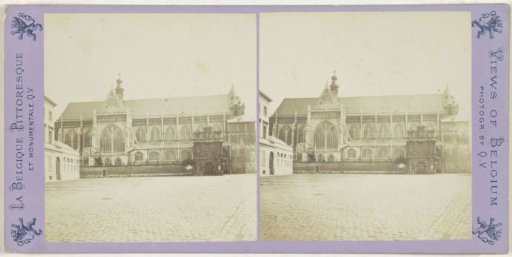 View of the St. James' Church in Liège