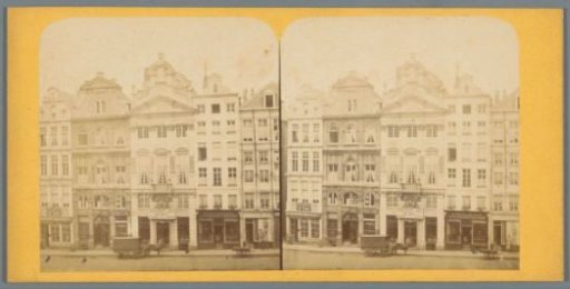 Gothic houses on the Grand Place in Brussels