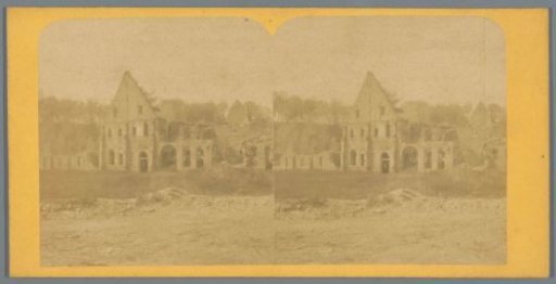 Ruins of the Abbey of Villers in Villers-la-Ville