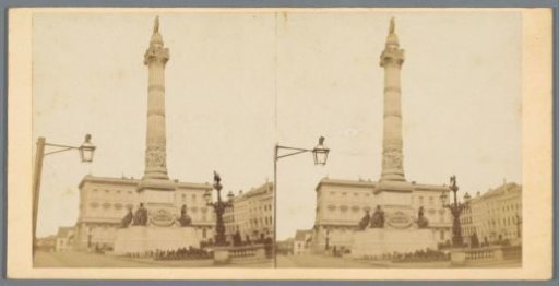 View of the Congress Column in Brussels