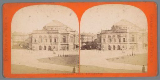 View of the Royal Theatre in Copenhagen
