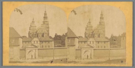 View of Rosenborg Castle in Copenhagen