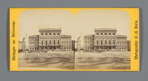View of the Hungarian Academy of Sciences in Budapest