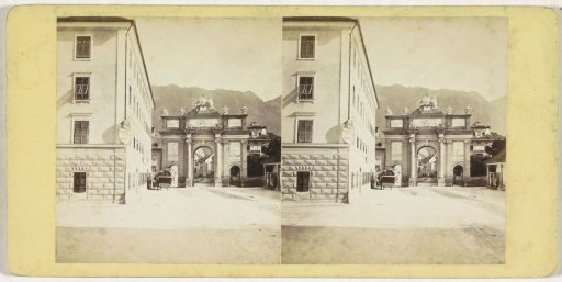 South side of the triumphal arch in Innsbruck