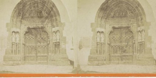 Portal of the Church of the Assumption of Mary on the Nonnberg, Salzburg