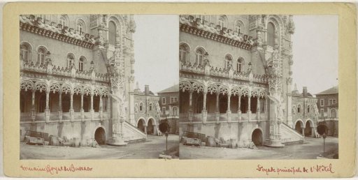 Facade of the Palácio Hotel do Buçaco
