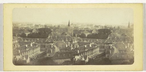 View of Prague towards the Moldau