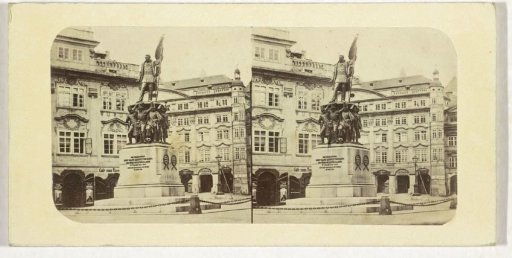 Radetzky Monument on the Malostranské náměstí, Prague