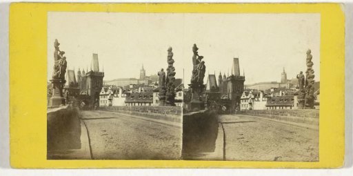 Charles Bridge seen towards Malá Strana, Prague