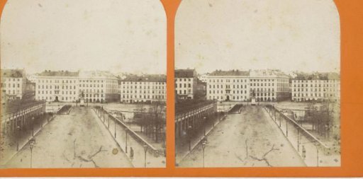View of Gustav Adolfs torg and the bridge at Norrbro, seen from the Stockholm Palace, Stockholm