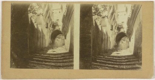 Street in the Kasbah of Algiers