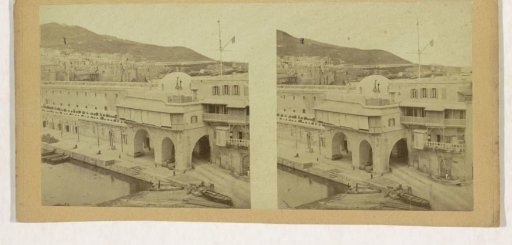 Admiralty in the harbour of Algiers