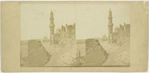 Graves of the Mameluke caliphs near the Citadel of Cairo