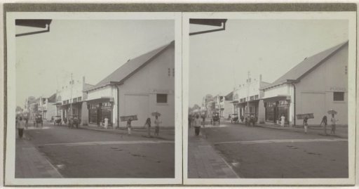 Street view in Bandung, Java
