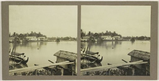 View of the Sungai Negara river, Borneo