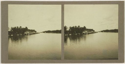 View of the Sungai Negara river, Borneo