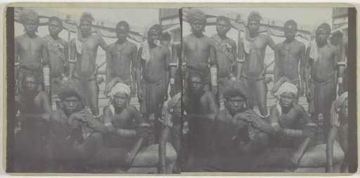 Native inhabitants of the Tanimbar Islands, Indonesia