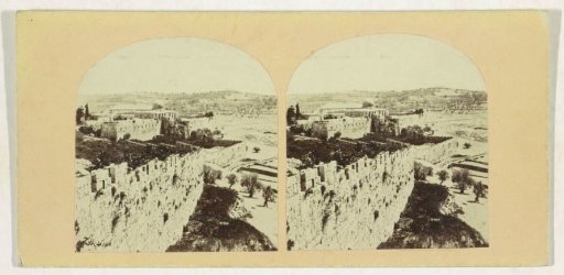 View of Jerusalem from the southern city wall