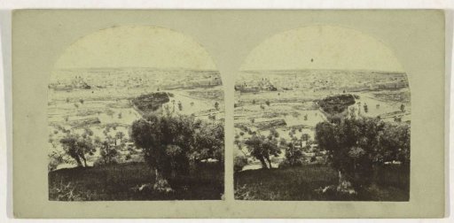 View of Jerusalem from the Mount of Olives