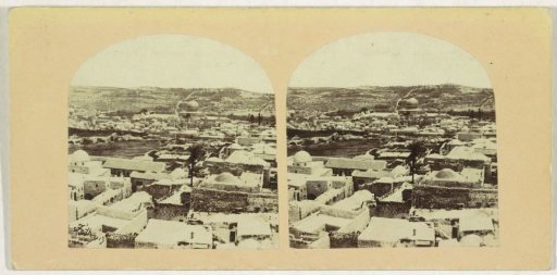 View of Jerusalem from Mount Zion