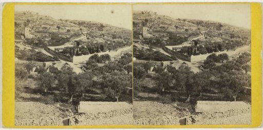 Mount of Olives at Jerusalem