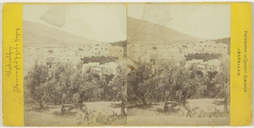 View of the Armenian Quarter in Jerusalem