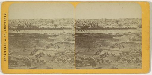 View of Jerusalem from the Kidron Valley