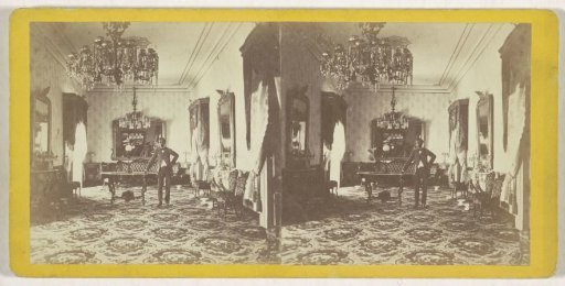 Man posing in a richly decorated room in Mexico