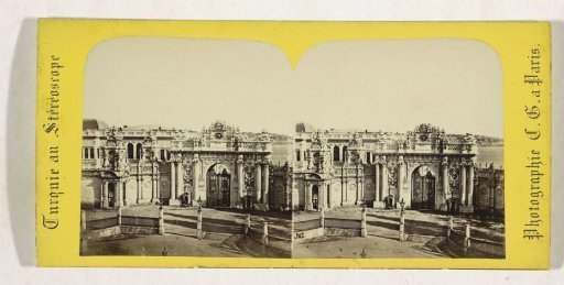 Entrance to the Dolmabahçe Palace, Istanbul