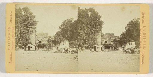 View of some houses in Beykoz, Istanbul
