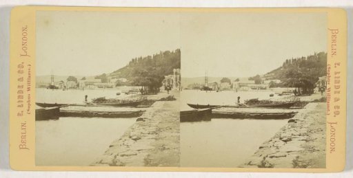Harbour of Büyükdere on the Bosphorus