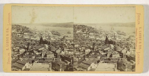 View of Findikli, Beyoğlu from Tophane, Istanbul