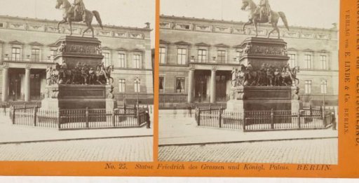 Equestrian Statue of Frederick the Great, Unter den Linden, Berlin